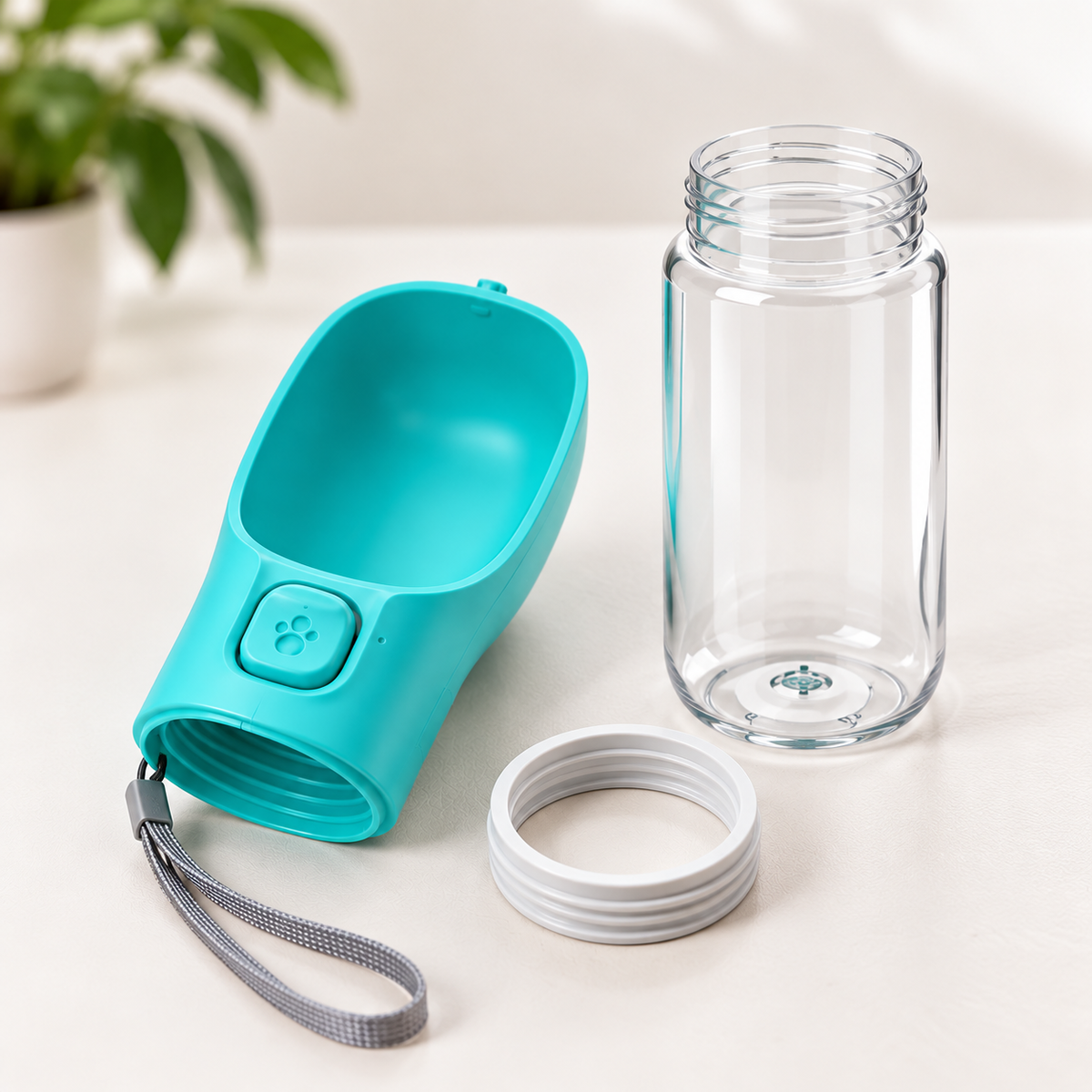 Furwarm GoFlow travel water bottle components