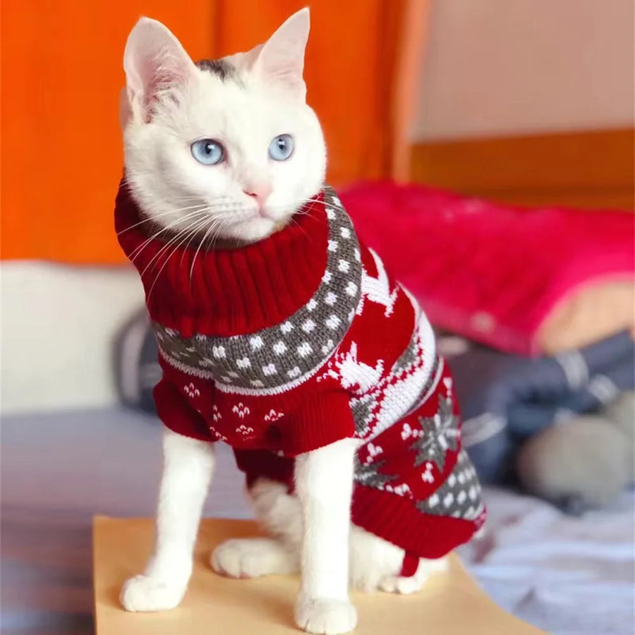 Furwarm Cosy Knit Cat Jumper