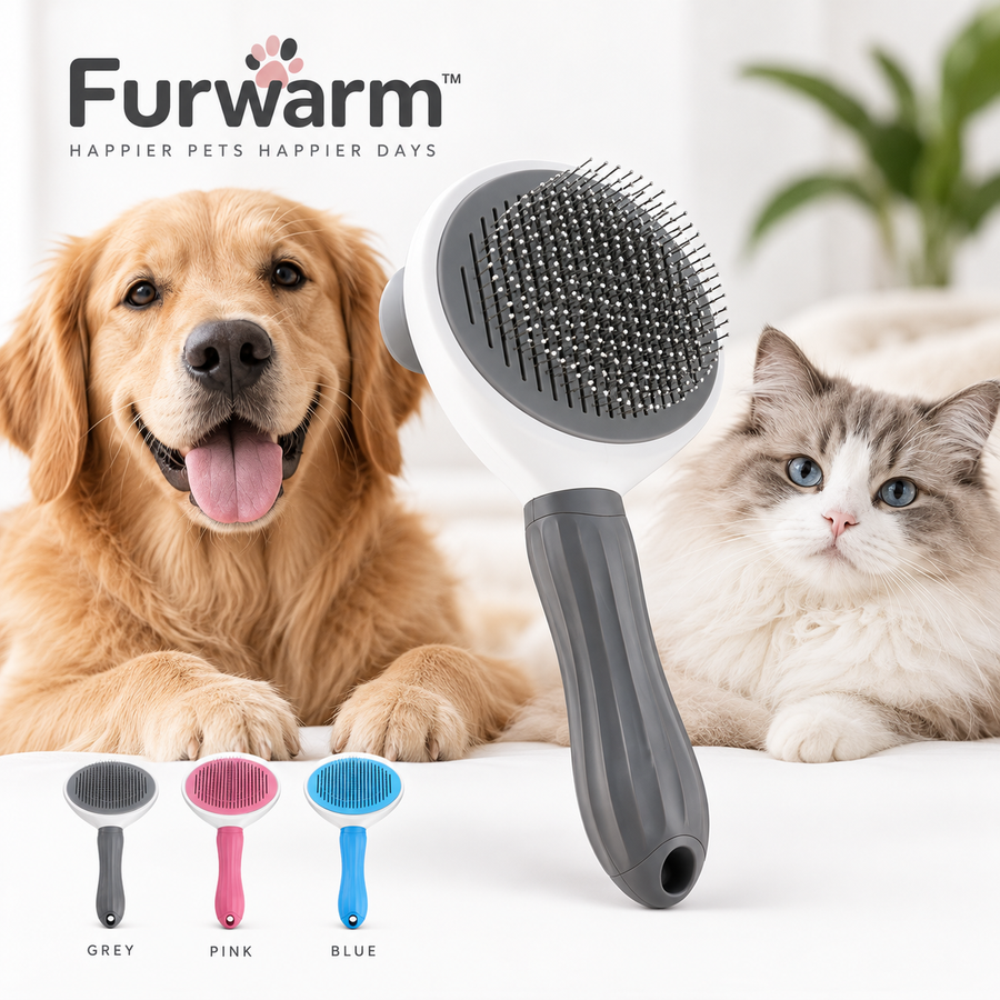 Furwarm EasyGroom™ Self-Cleaning Pet Brush