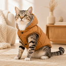 Furwarm Cosy Puffer Cat Jacket