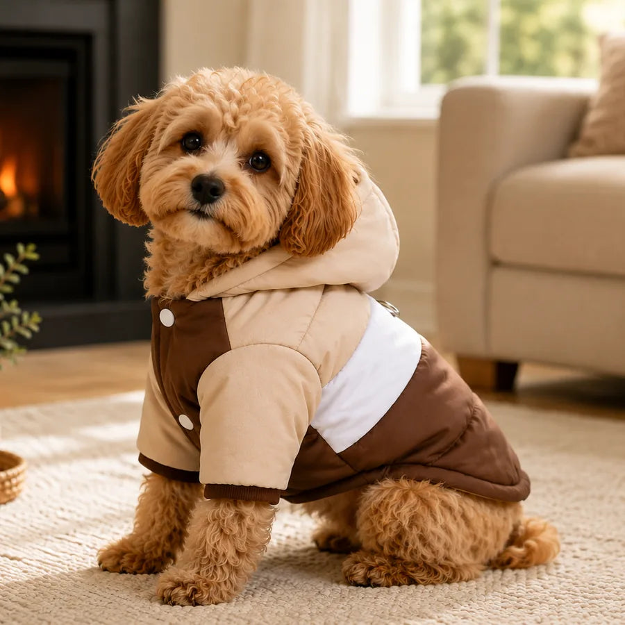 Furwarm Cosy Hooded Dog Jacket